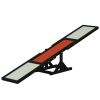 PawHut Wooden Dog Agility Seesaw for Training and Exercise, Platform Equipment Run Game Toy, Weather Resistant Pet Supplies, 71" L x 12" W x 12" H